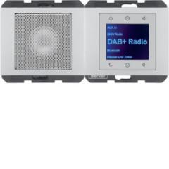 Berker 30807003 LSP DAB+ BT K.x alu Radio Touch