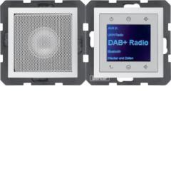 Berker 30809909 LSP DAB+ BT S.1/B.x pws matt Radio Touch