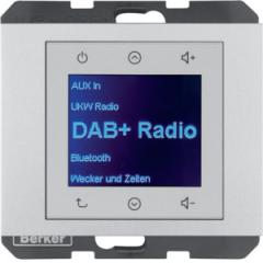Berker 30847003 UP DAB+ BT K.x alu matt Radio Touch