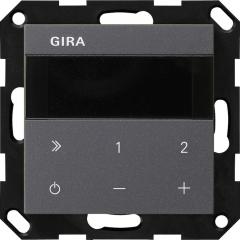 Gira 232028 IP System 55 anthra UP-Radio