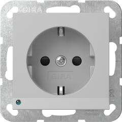 Gira 4170015 LED-Leuchte+SH System 55 gr m Steckdose SCHUKO