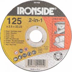 IRONSIDE 241425 Trennsch.125x2,5mm Metall Bohrung 22mm