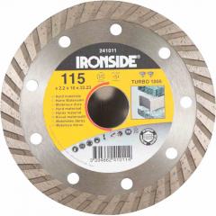 IRONSIDE 241011 Diam.-Sch. 115mm 2,2/10mm Turbo 1000, Rand geschl.