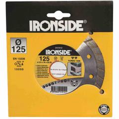 IRONSIDE 241015 Diam.-Sch. 230mm 2,4/10mm Turbo 1000, Rand geschl.