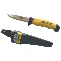 IRONSIDE 127402 Handwerker-Messer 100 mm rostfreier Stahl