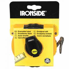 IRONSIDE 150220 Stahlmaßband 20 m/ 13mm 2-Komponenten Gehäuse