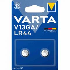 Varta 04276101402 Knopfzelle V13GA >Bl2< Alk.Spez. 1,5V LR44 80mAh