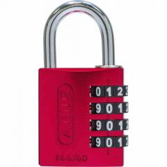 ABUS 82377 0 Zahlenschloss 144/40 rot Lock-Tag