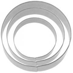 WESTMARK 35202291 3 Terrassen-Ausstecher Ring glatt 4cm,5cm,6cm