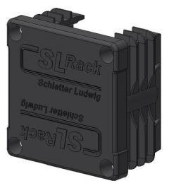 SL Rack 94640-05 RAIL 40 schwarz Kunststoff-Endkappe