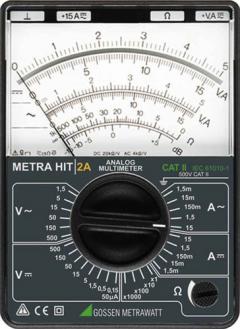 Gossen Metrawatt M101A MetraHit 2A Analog-Multimeter
