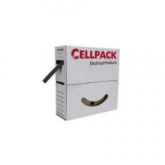 Cellpack 127104 SB 3-1 sw 15m 3-1mm/L: 15m schwar Schrumpfschlauch-Abrollbox