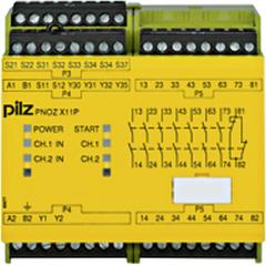 Pilz 777080 PNOZ X11P 24VAC 24VDC 7n/o 1n/c 2so Not-Aus-Sicherheitsschalter