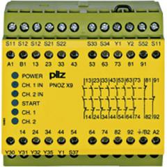 Pilz 774609 PNOZ X9 24VAC 24VDC 7n/o 2 n/c 2so Not-Aus-Schaltgerät