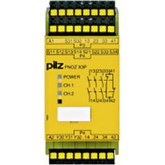 Pilz 787310 PNOZ X3P C 24VDC 24VAC 3n/o 1n/c 1so Sicherheitsrelais