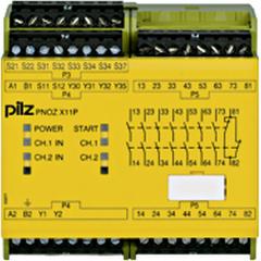 Pilz 777086 PNOZ X11P 230-240VAC 24VDC 7n/o 1n/c 2so Not-Aus-Sicherheitsschalter