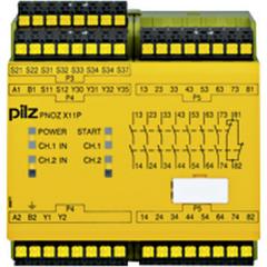 Pilz 787080 PNOZ X11P C 24VAC 24VDC 7n/o 1n/c 2so Sicherheitsrelais