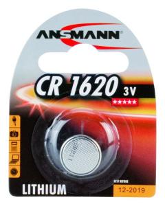 Hückmann 112630 Ansmann CR1620 3V/70mAh Lithium-Knopfzelle