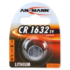 Hückmann 140403 Ansmann CR1632 3V Lithium-Knopfzelle