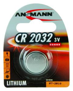 Hückmann 112633 Ansmann CR2032 3V/210mAh Lithium-Knopfzelle