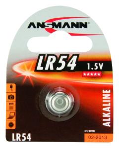 Hückmann 116032 Ansmann LR54 Alkaline-Knopfzelle