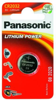 Hückmann 104690 Panasonic CR2032EL/1B Lithium Power Batterie