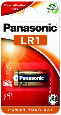Hückmann 105062 Panasonic Alkaline LR1L/1BE Batterie