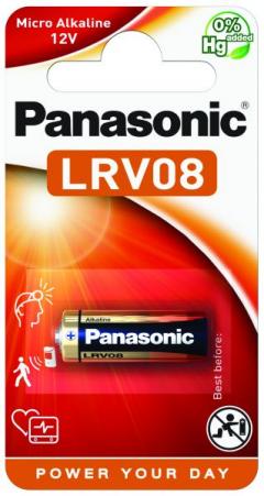Hückmann 105086 Panasonic Alkaline LRV08L/1BE Batterie