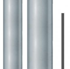Flexa 10205101007 K-Schlauch AD10 7x9mm grau Vollkunststoffschlauch