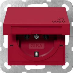 Gira 4454108 KD WSV System 55 Rot Steckdose SCHUKO