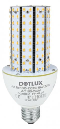 Dotlux 1665-230360 RETROFITprotect E27 18W 3000K LED-Leuchtmittel