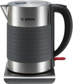 Bosch TWK7S05 grau/schwarz 2.200W. 1,7 L Wasserkocher