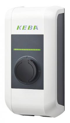 Keba 128827 Energy Automation x-series EN Type2 Socket 22kW RFID MID Wallbox