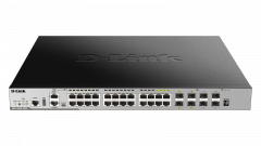 D-Link DGS-3630-28PC/SI/E 28-Port Layer 3 Gigabit PoE Stack Switch Gigabit Stack Switch