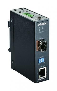 D-Link DIS-M100G-SW Gigabit Ethernet Industrial SFP Konverte Gigabit Ethernet Konverter