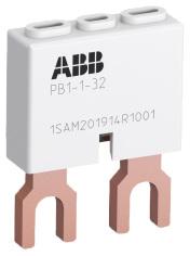 ABB Stotz-Kontakt PB1-1-32 , Phasenverbinder für MS116 / MS132 / MS132-T, Ie=32A , 1SAM201914R1001