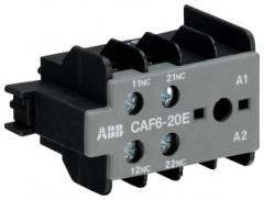 ABB Stotz-Kontakt CAF6-20E , Hilfsschalter 2S/0Ö Schraubanschluss, frontseitig anbaubar , GJL1201330R0006