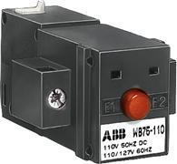 ABB Stotz-Kontakt WB75-A 220-230V 50Hz / 220-255V 60Hz / 220-230V DC , WB75-A Mech.Verklink. 220-230/50 , FPTN372726R1006