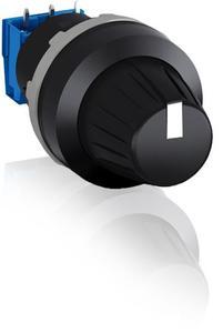 ABB Stotz-Kontakt MT-105B , Potentiometer 5 kOhm Frontring Kunststoff schwarz , 1SFA611410R1056