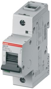 ABB Stotz-Kontakt S801C-B10 , Hochleist.-Sicherungsautomat, 10A,B,415VAC=Icu 25kA,1P , 2CCS881001R0105
