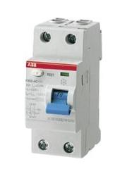 ABB Stotz-Kontakt F202 A-40/0,03 AP-R , FI-Schutzschalter 2P,Typ A,40A,30mA,kurzzeitverz. , 2CSF202401R1400