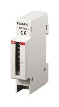 ABB Stotz-Kontakt E233-24/60HZ , Betriebsstundenzähler 24V,60Hz , 2CDE400021R1601