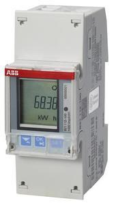 ABB Stotz-Kontakt B21 112-100 , B21 112-100 Wechselstromzähler, RS485 Stahl, 1 Phase, Direktanschluss 65A , 2CMA100150R1000