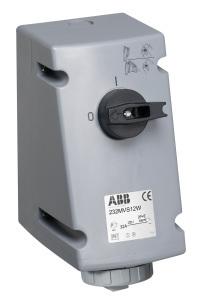 ABB Stotz-Kontakt 416MVS2W , Schaltbare Wandsteckdose, 16 A 2h, IP67, 3P+N+E , 2CMA167839R1000