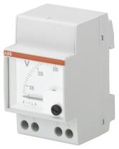 ABB Stotz-Kontakt VLM 1/300 , Voltmeter analog Direktmessung,0-300VAC , 2CSM110190R1001