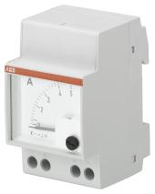ABB Stotz-Kontakt AMT1/5 , Amperemeter analog Direktmessung,5A,Wechselstrom , 2CSM310030R1001