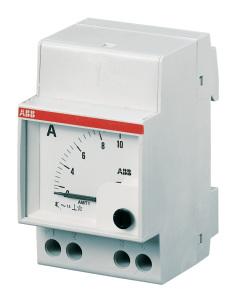 ABB Stotz-Kontakt AMT1/10 , Amperemeter analog Direktmessung,10A,Wechselstrom , 2CSM310040R1001