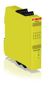 ABB Stotz-Kontakt Sentry BSR11 24VDC , BSR11 Sicherheits-/Erweiterungsrelais Relaisausgänge 4 NO , 2TLA010040R0200