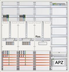 ABN 3Pkt 2Z 1R 1V 1APZ sHS ZSK IP43 5polig Zählerschrank ( S47ZA521 )
