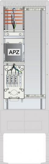 ABN SAS APZ 5p 1xLP 250x1050 HAK Zähleranschlusssäule ( SZ205AL0502 )